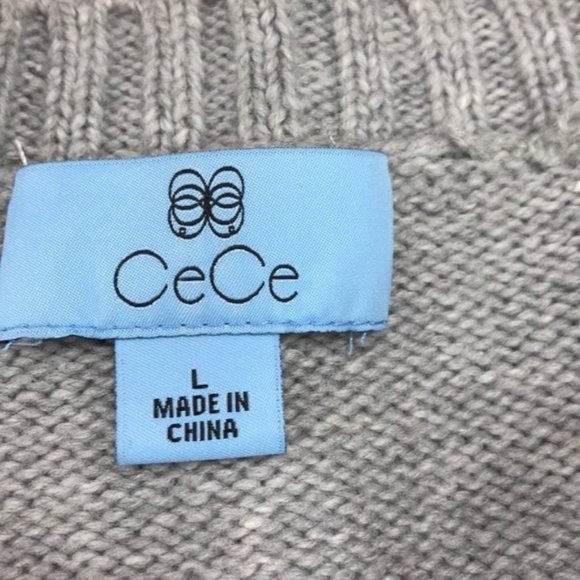 Cece Entwine Cable Knit Sweater - Picture 5 of 6